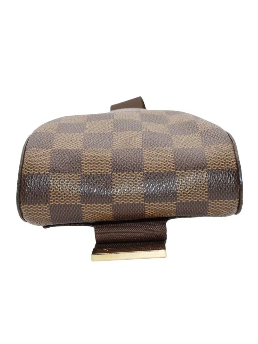 Louis Vuitton Belt Bag Damier Canvas Geronimos Ebene Brown